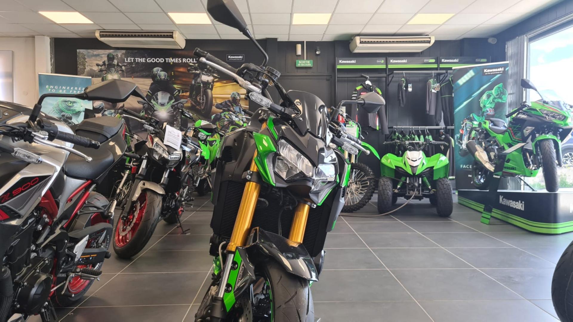 concession Kawasaki Chateauroux, située à Saint-Maur - Indre