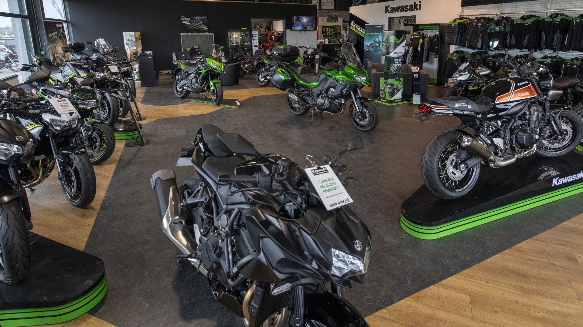 concession Kawasaki Limoges (87), située en  Haute-Vienne -  Limousin