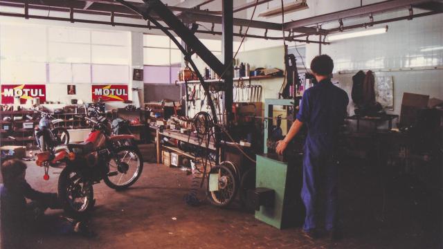 Premières photos de Moto Move dans les années 1980