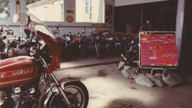 Premières photos de Moto Move dans les années 1980